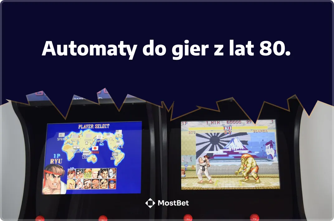 Automaty ery gier wideo: jakie automaty były popularne w latach 80.